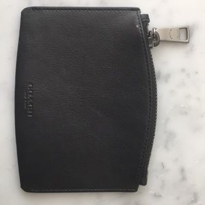 Coach leather coin pouch/wallet